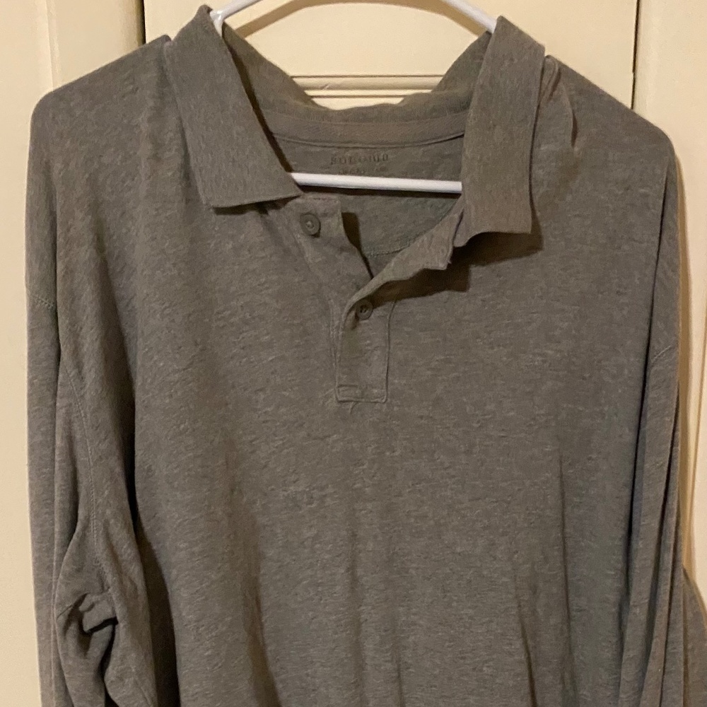 Long sleeve polo